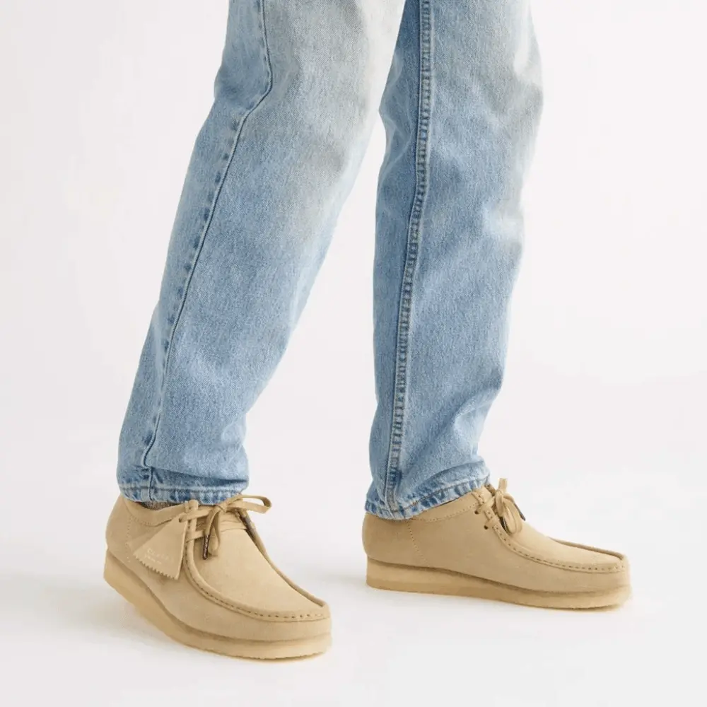 Alternative view of Giày Clarks Wallabee 'Maple Suede' 261-55515