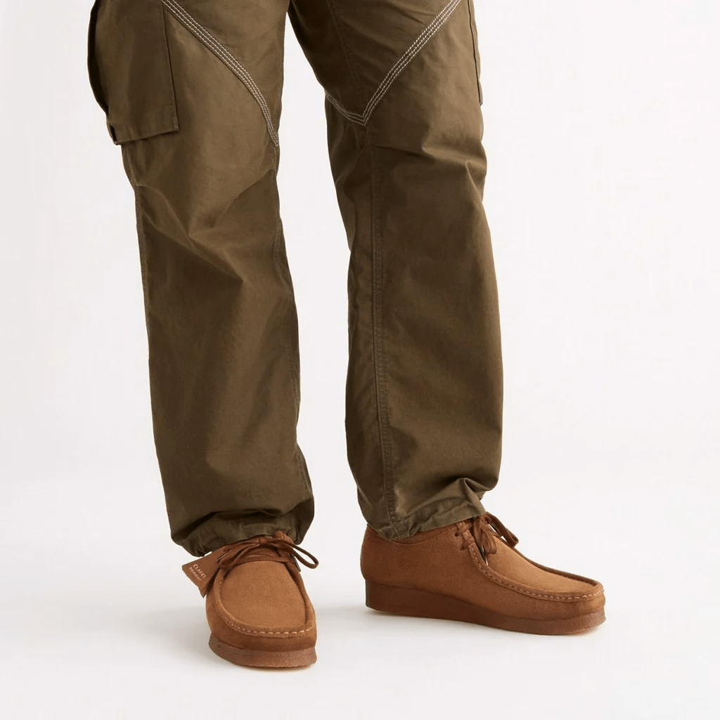 Giày Clarks Wallabee 'Cola' 261-55518 - Ảnh 3