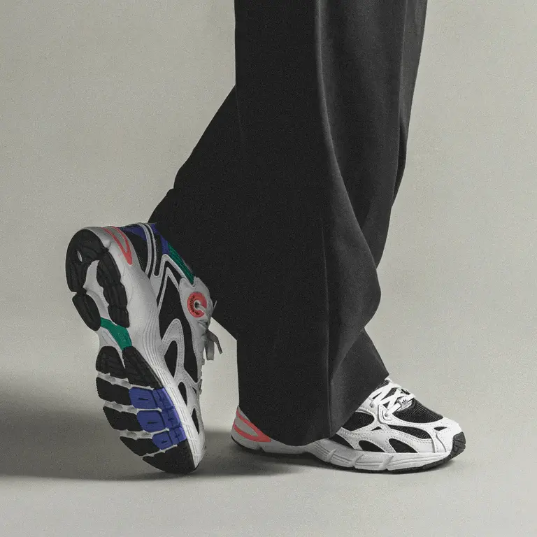 Alternative view of Giày Adidas Astir 'White Black Acid Red' GY1122
