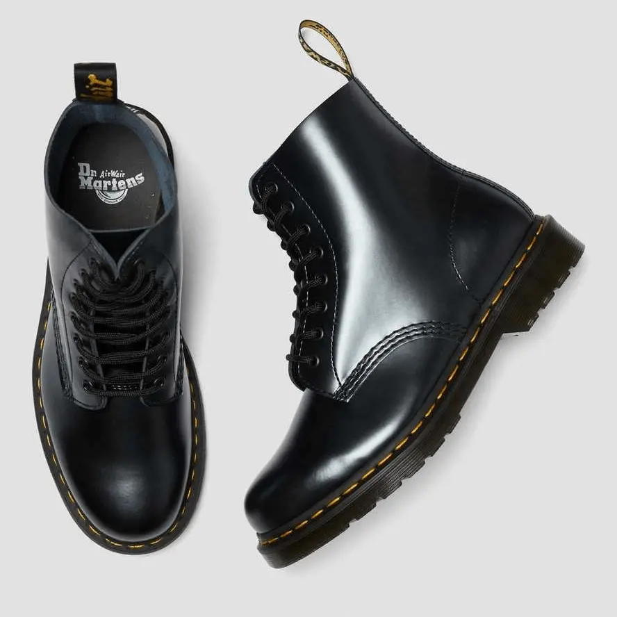 Giày Dr.Martens 1460 Pascal Chroma Metallic Leather 'Silver' 26233040 - Ảnh 3