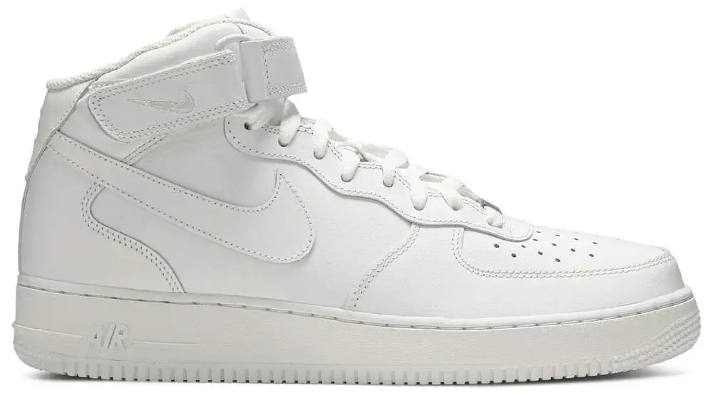 Giày Nike Air Force 1 Mid 'All White' 07 315123-111