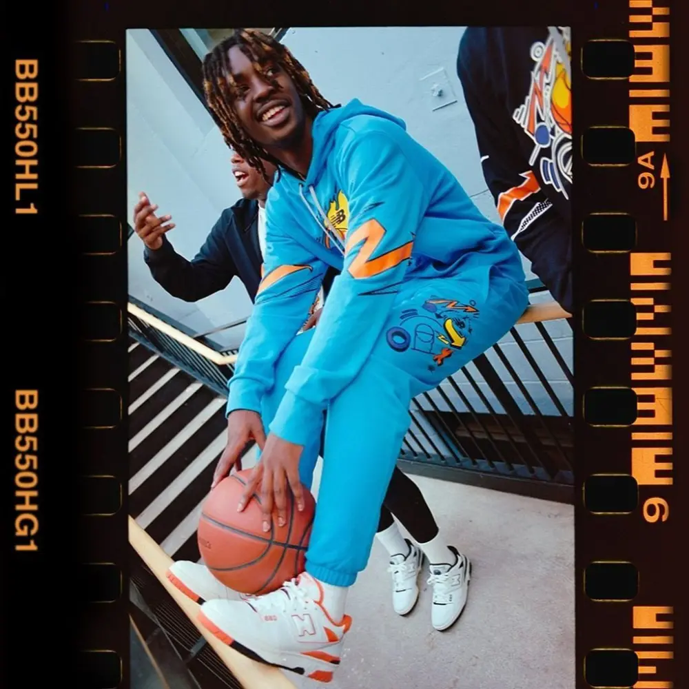 Alternative view of Giày New Balance 550 'Varsity Orange' BB550HG1