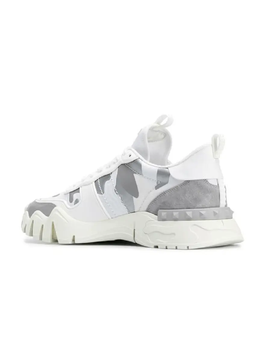 Alternative view of Giày Valentino Rockrunner Plus 'Camo White Silver' TY0S0C88MHB33W