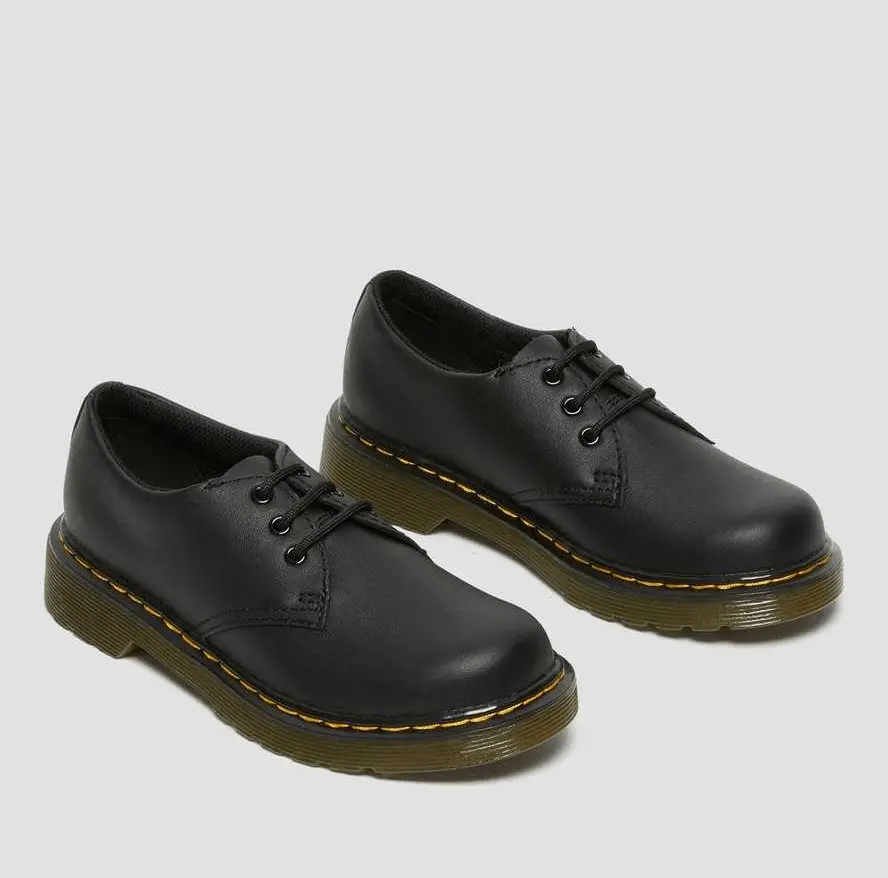 Alternative view of Giày Dr.Martens Junior 1461 Softy T Leather 'Black' 26337001