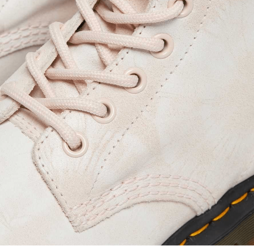 Giày Dr.Martens 1460 Pascal Tie Dye Suede Lace Up 'Pink White' 26406971 - Ảnh 5