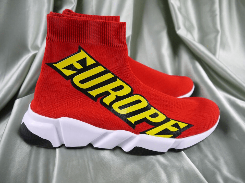 Giày Balenciaga Wmns Speed Trainer 'Europe Collection' 517369 W05G7 6360 - Ảnh 4