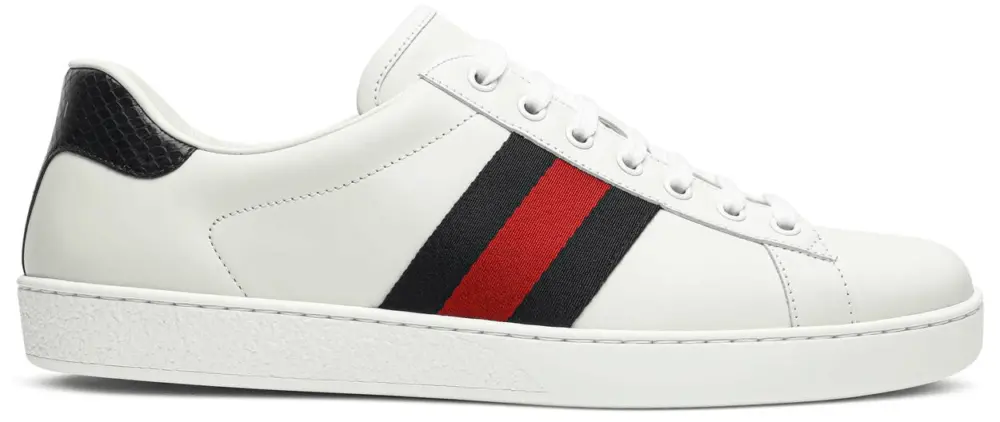 Giày Gucci Ace Leather 'Blue' 386750-A38D0-9072