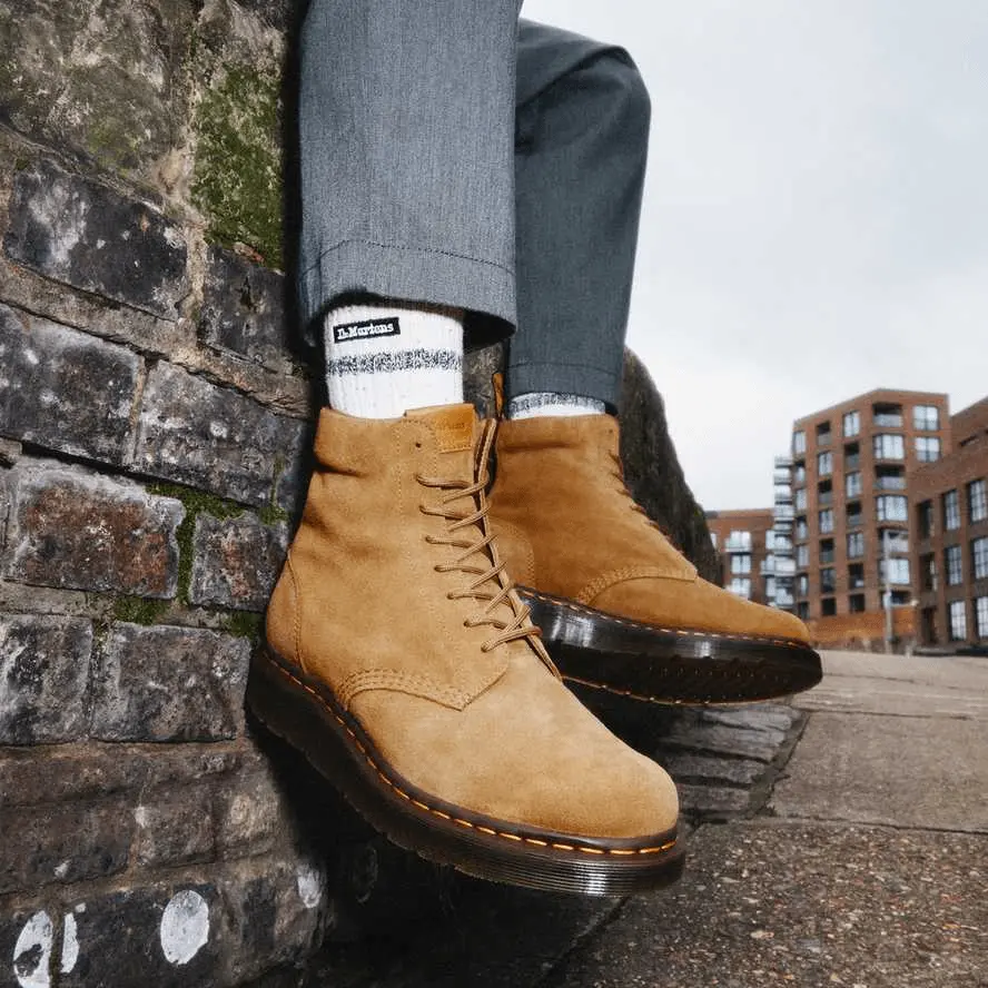 Alternative view of Giày Dr. Martens Berman Suede Leather Ankle Boots 26589220