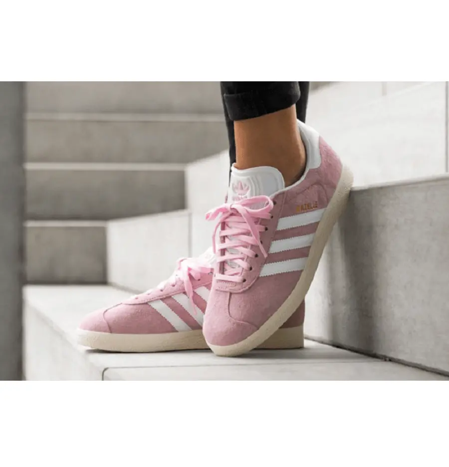 Giày Adidas Wmns Gazelle OG 'Clear Pink' FV7750 - Ảnh 3