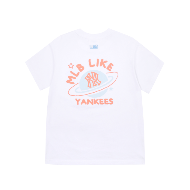 Áo MLB Like Planet Short Sleeve T Shirt New York Yankees 31TSP3131-50W - Ảnh 2