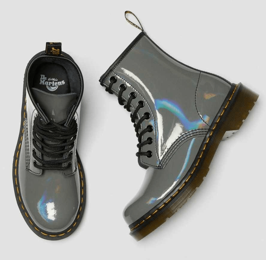 Giày Dr.Martens 1460 Lace Up 'Rainbow Patent' 26705029 - Ảnh 3