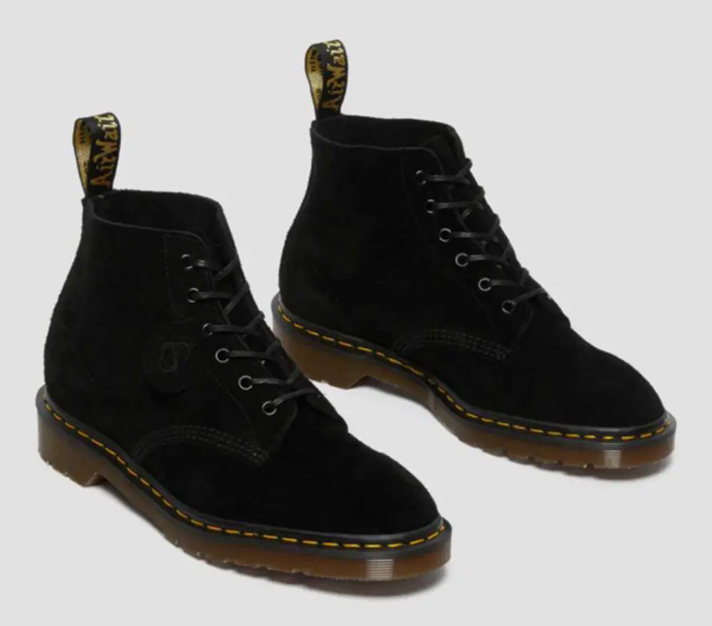 Giày Dr.Martens 101 Made In England Suede 'Black' 26852001 - Ảnh 3