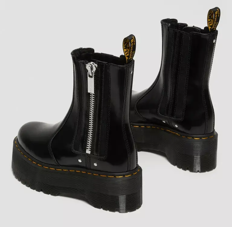 Alternative view of Giày Dr. Martens 2976 Max Leather Platform Chelsea Boots 'Black' 26903001