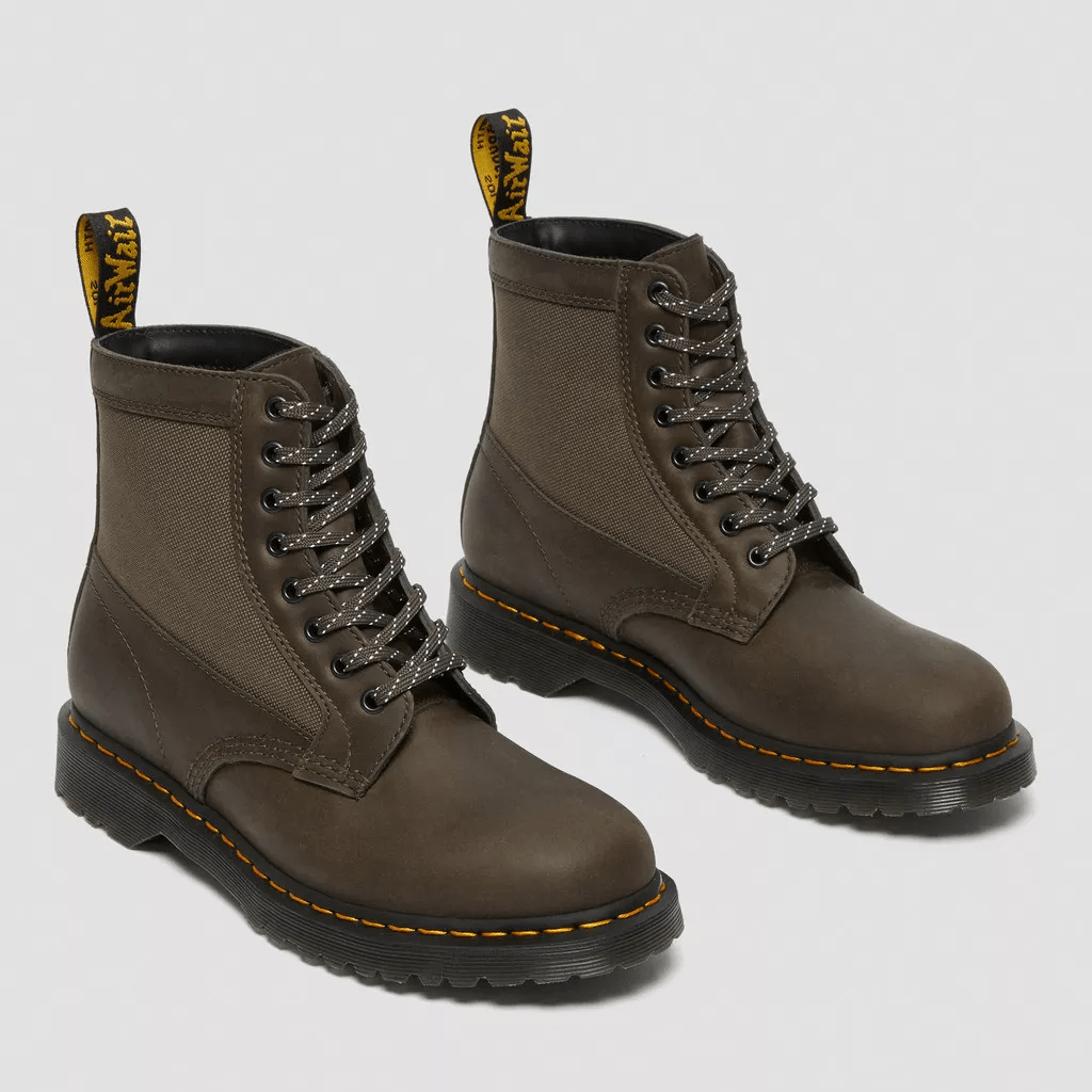Giày Dr.Martens 1460 Panel Leather Lace Up Boots 'Grey' 26912481 - Ảnh 4
