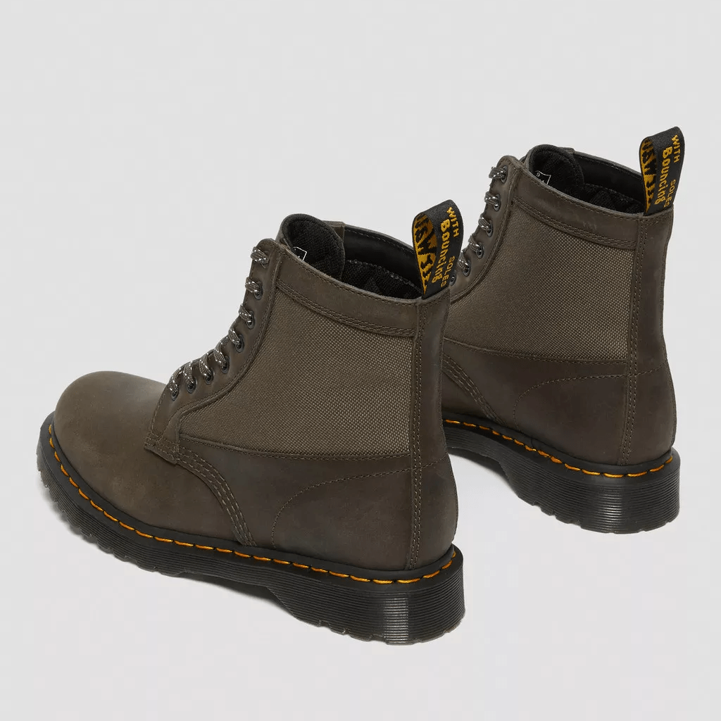 Giày Dr.Martens 1460 Panel Leather Lace Up Boots 'Grey' 26912481 - Ảnh 5