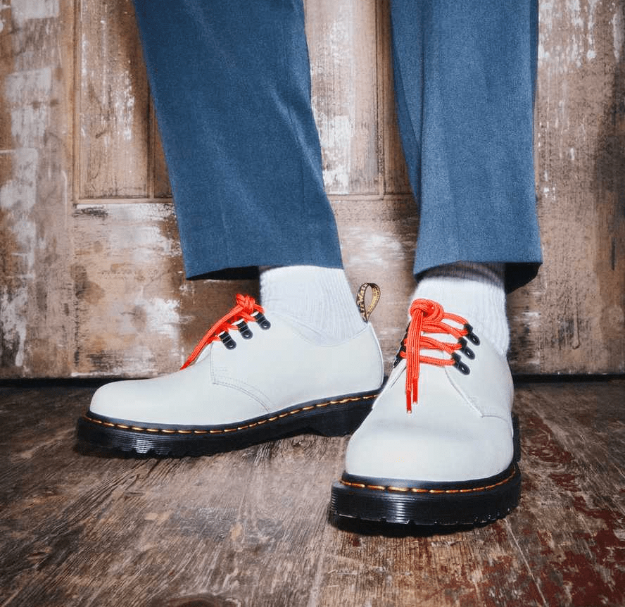 Giày Dr.Martens 1461 Ben Smooth Leather 'White' 26926100 - Ảnh 2