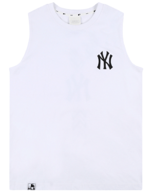 Áo MLB Seamball Sleeveless Top New York Yankees ‘White’ 31TKS2131-50W