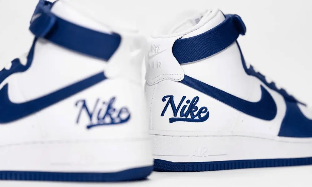 Giày Nike Air Force 1 High '07 LV8 EMB 'Dodgers' DC8168-100 - Ảnh 4