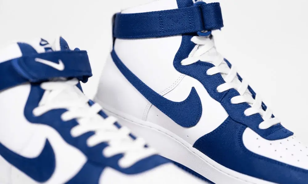 Giày Nike Air Force 1 High '07 LV8 EMB 'Dodgers' DC8168-100 - Ảnh 5