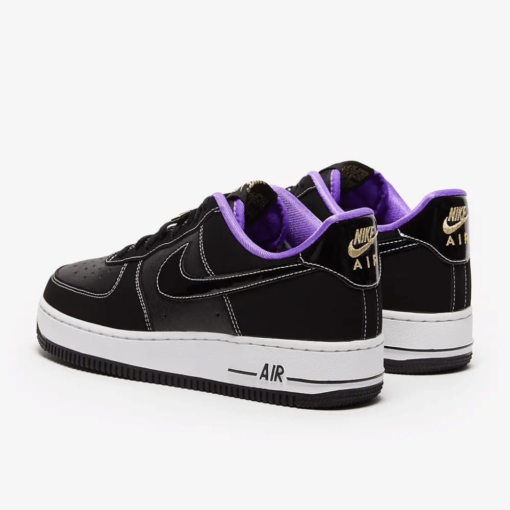 Giày Nike Air Force 1 '07 LV8 EMB World Champions 'Black Iron Grey' DR9866-001 - Ảnh 3