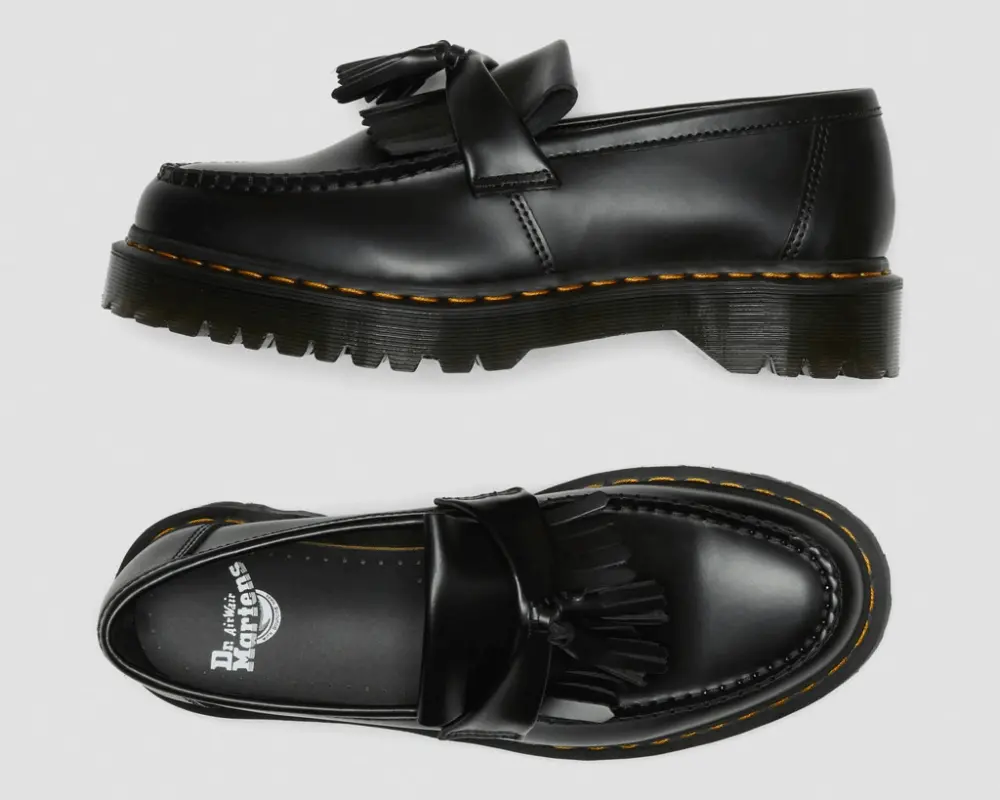 Giày Dr.Martens Adrian Bex Smooth Leather 'Black' 26957001 - Ảnh 6