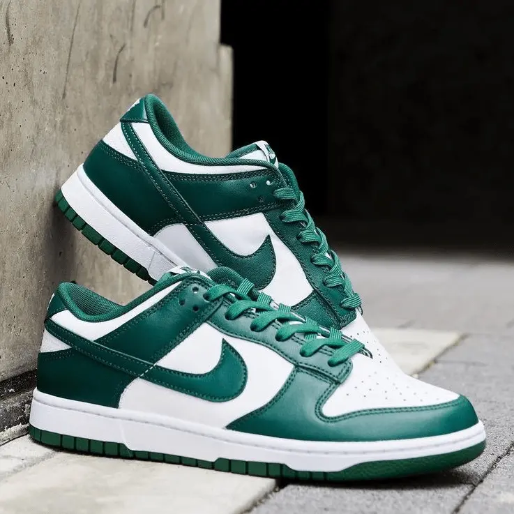 Giày Nike Dunk Low 'Michigan State' DD1391-101 - Ảnh 4
