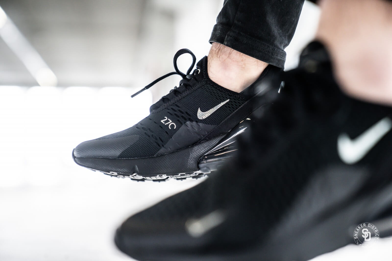 Giày Nike Air Max 270 'Black Chrome' CI2671-001 - Ảnh 4