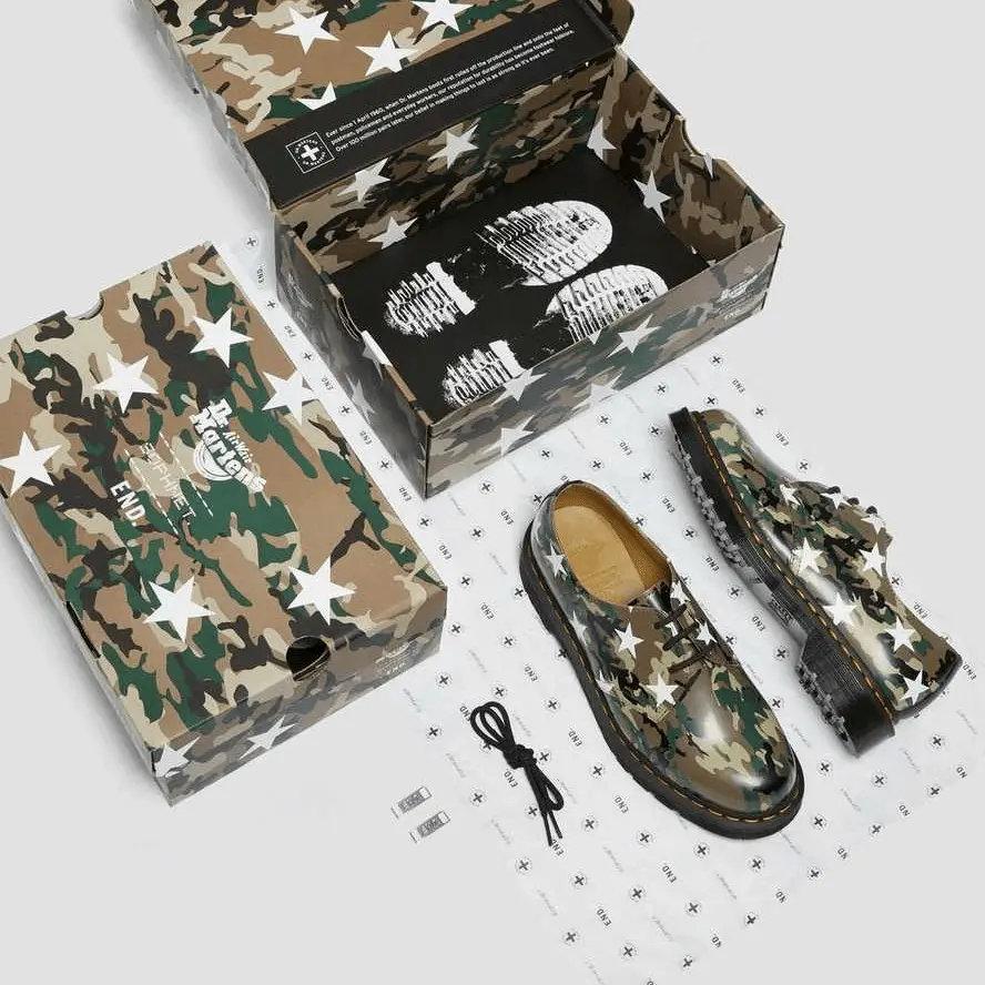 Alternative view of Giày Dr.Martens 1461 Camo Sophnet. X End. Leather 'Muti Color' 27010102