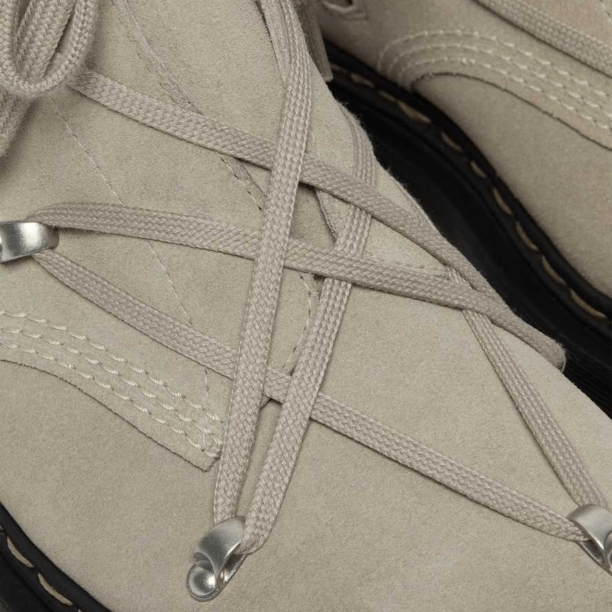 Giày Dr. Martens Rick Owens x 1460 Bex Suede Boot 'Light Taupe' 27023696 - Ảnh 4