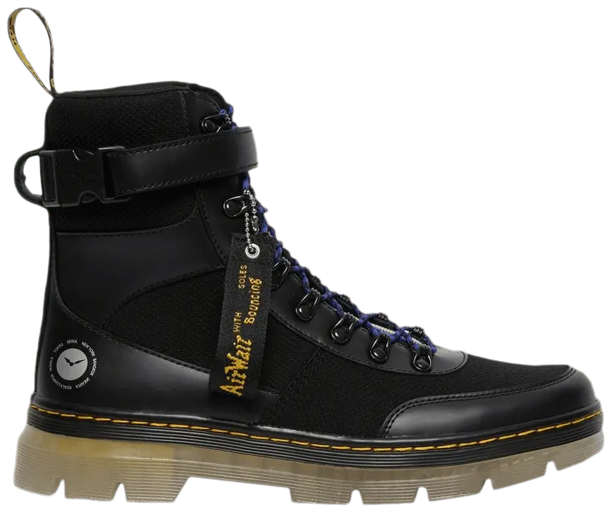 Giày Dr. Martens Atmos x Combs Tech Boot 'Black' 27048001