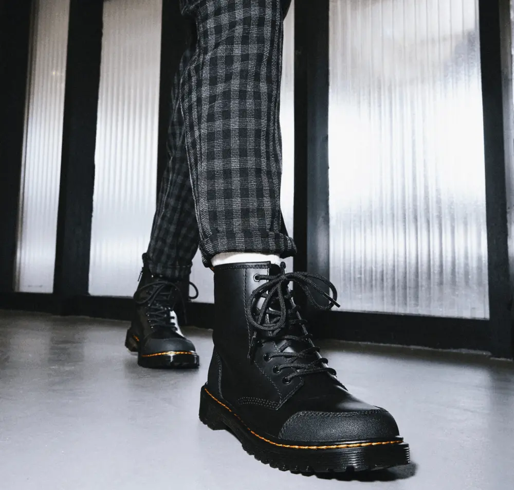 Alternative view of Giày Dr.Martens Youth 1460 Softy T Leather Lace Up 'Black' 21975001