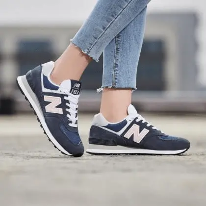 Giày New Balance 574 'Navy Blue' WL574BTC - Ảnh 4