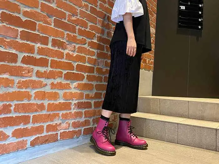 Giày Dr.Martens 1460 Smooth Leather Lace Up 'Violet' 27139673 - Ảnh 4