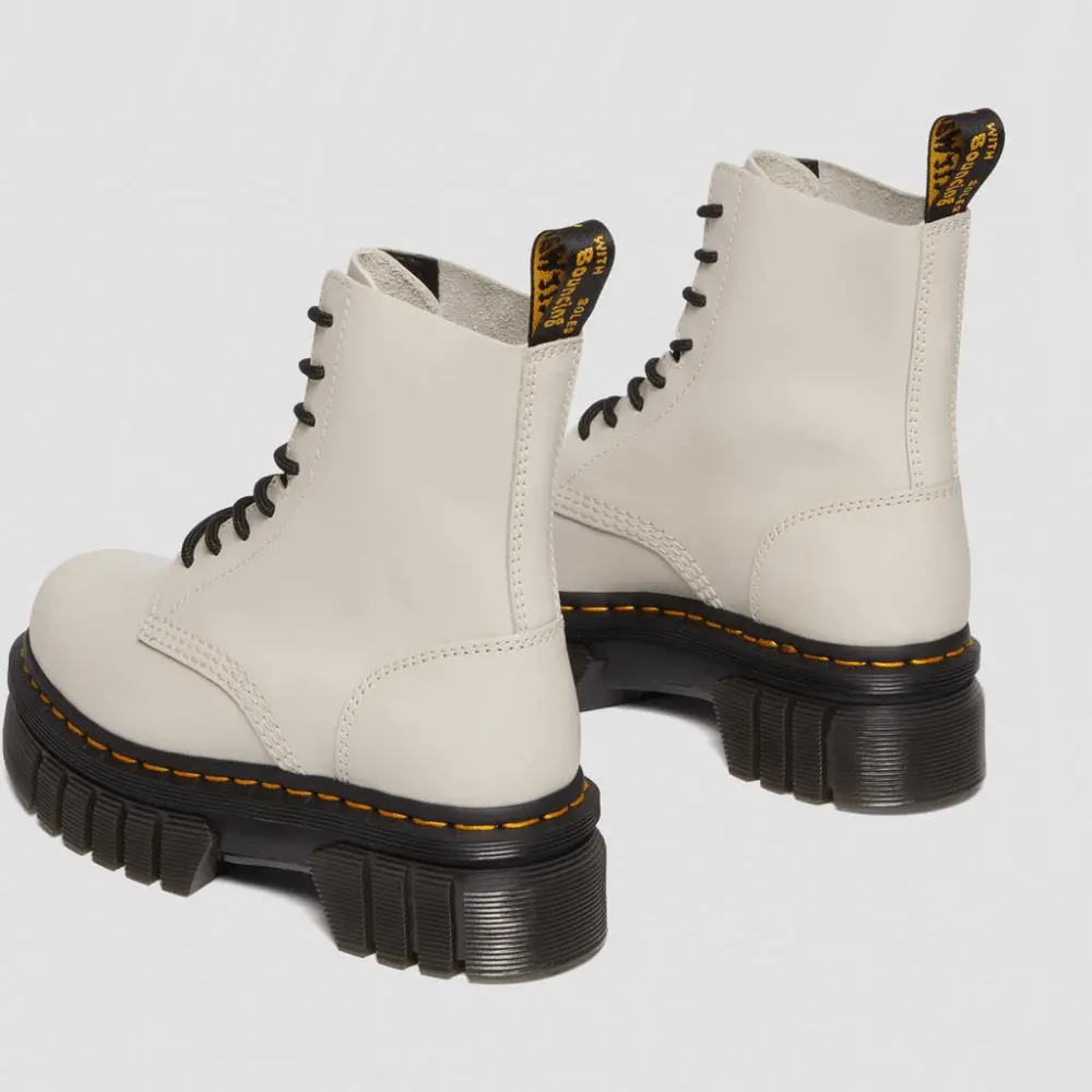 Giày Dr.Martens Audrick Nappa Lux Leather Platform 'White' 27149055 - Ảnh 5
