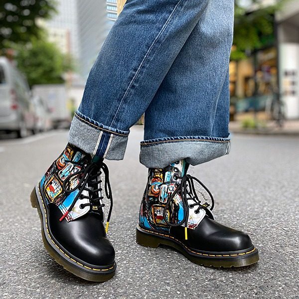 Giày Dr. Martens 1460 Basquiat Smooth Leather Boots 27187001 - Ảnh 3