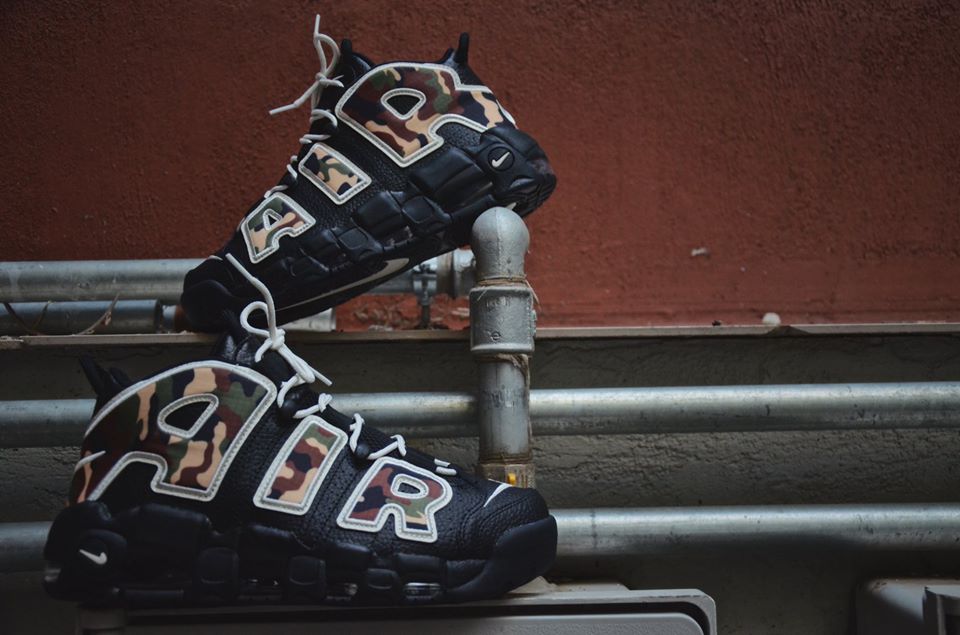 Giày Nike Air More Uptempo QS 'Camo' CJ6122-001 - Ảnh 2