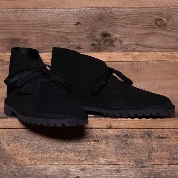Giày Clarks Desert Rock 'Black Suede' 261-62705 - Ảnh 5