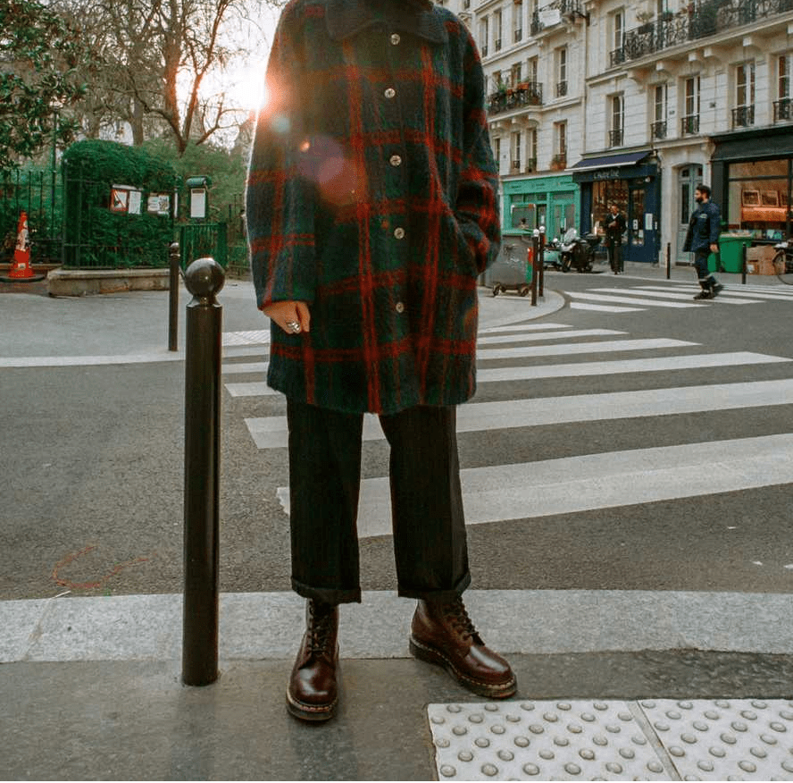 Giày Dr. Martens 1460 Smooth Leather Lace Up Boots 27277626 - Ảnh 5