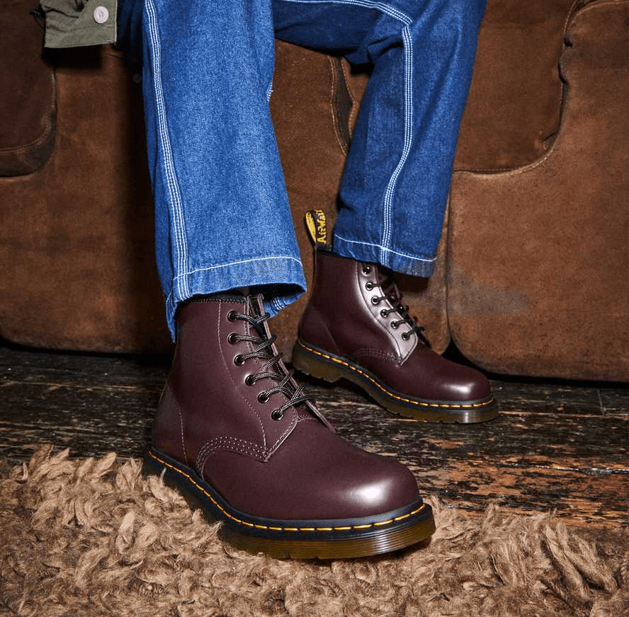 Giày Dr. Martens 1460 Smooth Leather Lace Up Boots 27277626 - Ảnh 3