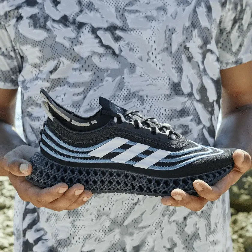Giày Adidas 4dfwd X Parley 'Black' GX6313 - Ảnh 3