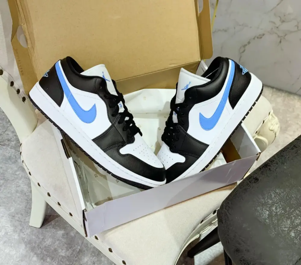 Giày Nike Air Jordan 1 Low University Blue DC0774-041 - Ảnh 3