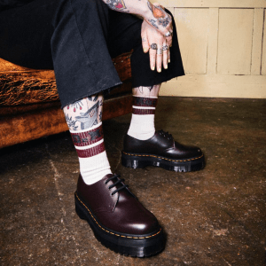 Alternative view of Giày Dr.Martens 1461 Quad Burgundy ‘Brown’ 27332626