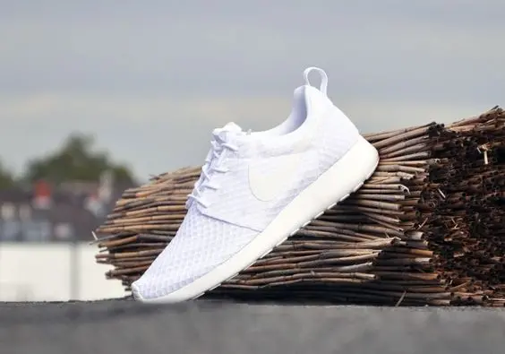 Giày Nike Roshe Run “All White” 511881-112 - Ảnh 5