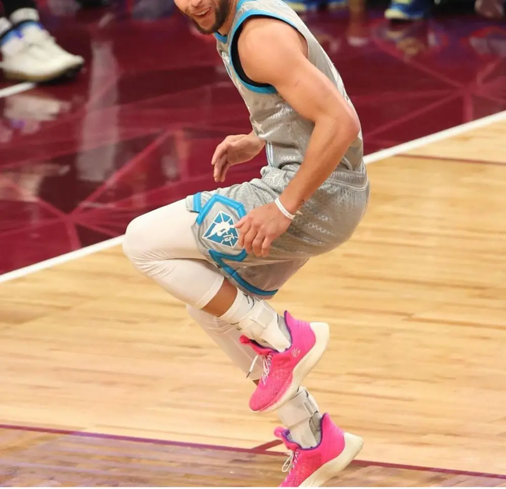 Giày Under Armour Curry Flow 9 'Sesame Street Abby Cadabby' 3024248-605 - Ảnh 5