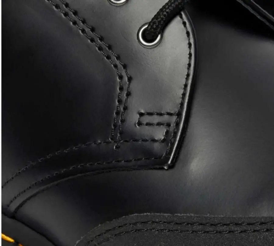 Giày Dr.Martens 1461 Guard Panel ‘Black’ 27465001 - Ảnh 4