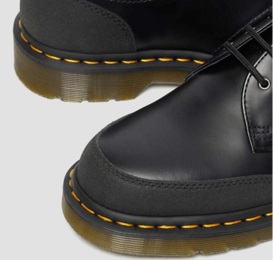 Giày Dr.Martens 1461 Guard Panel ‘Black’ 27465001 - Ảnh 6