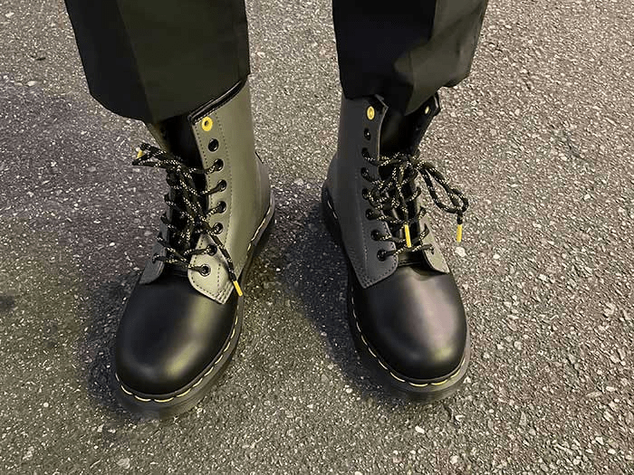 Giày Dr. Martens 1460 Smooth Clash Leather Lace Up Boots 27538001 - Ảnh 3