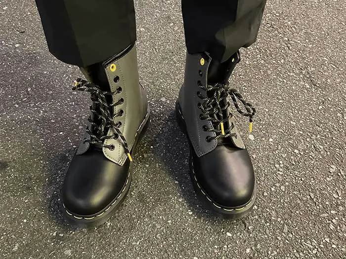 Giày Dr. Martens 1460 Smooth Clash Leather Lace Up Boots 27538001 - Ảnh 3