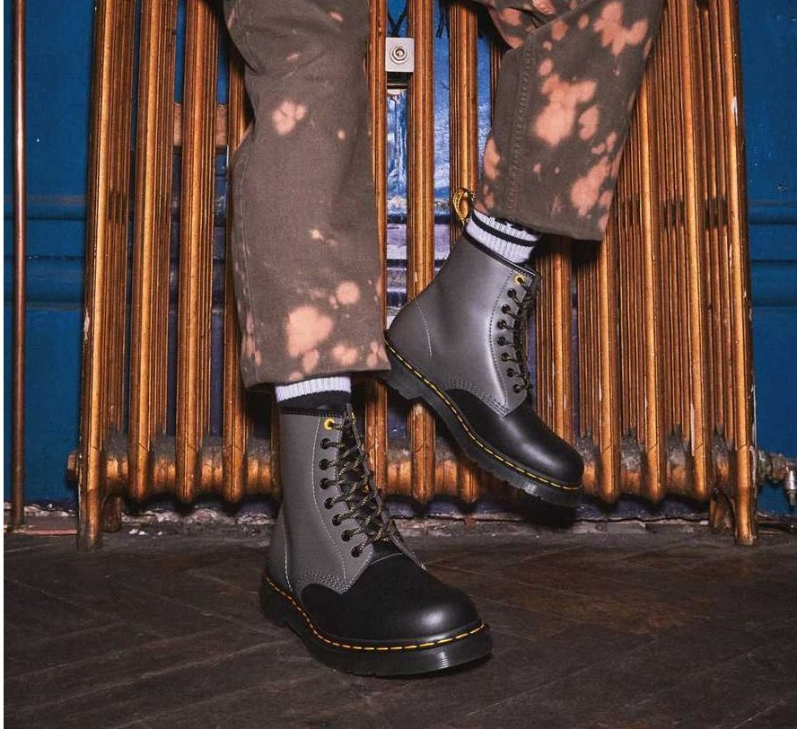 Giày Dr. Martens 1460 Smooth Clash Leather Lace Up Boots 27538001 - Ảnh 2