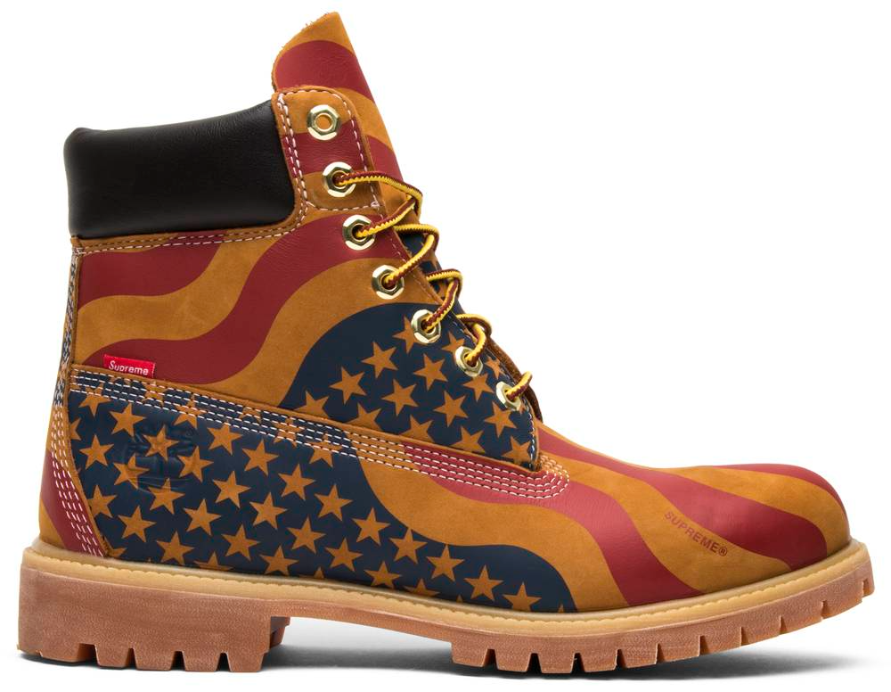 Giày Timberland Supreme x 6 Inch Premium Boot 'American Flag' TB0A1PHF